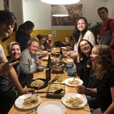 berlin ciee students cook abroad together