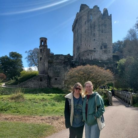 study abroad dublin students visit blarney castle
