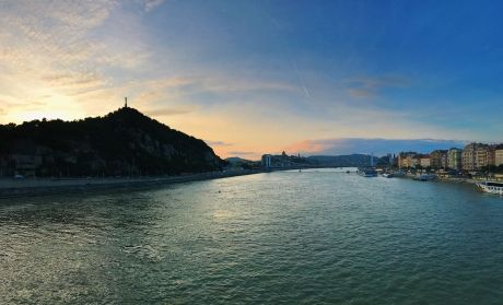 Budapest coastline