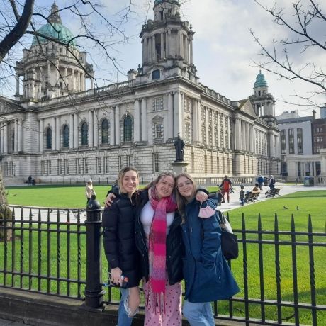 castle visit study abroad dublin students
