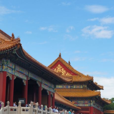 forbidden city buildings abroad beijing china