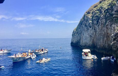 clear sky boats ocean spain abroad