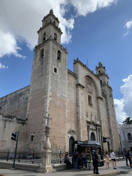 Cathedral in Yucatan, Mexico