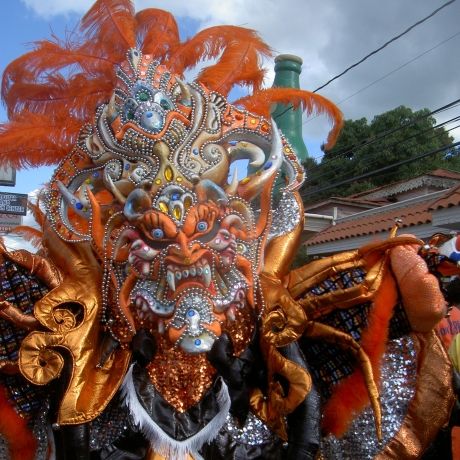 santiago dr carnival mask