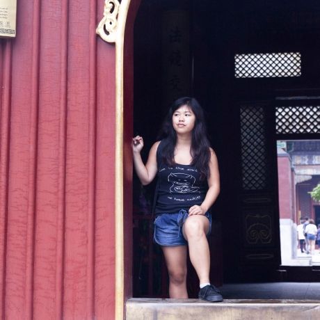 hssa beijing student in temple