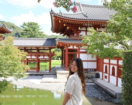 hssa tokyo smiling girl temple