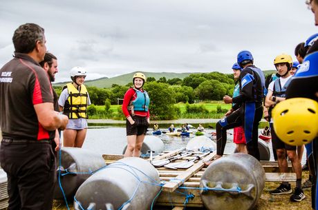 hssa dubline students at the eclipse ireland adventure camp