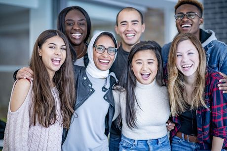 prex diverse group of student interns