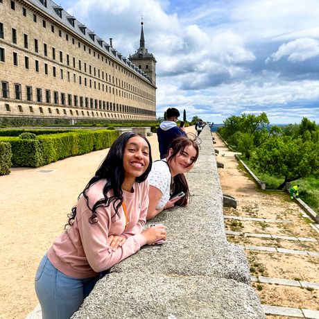 madrid students at el escorial