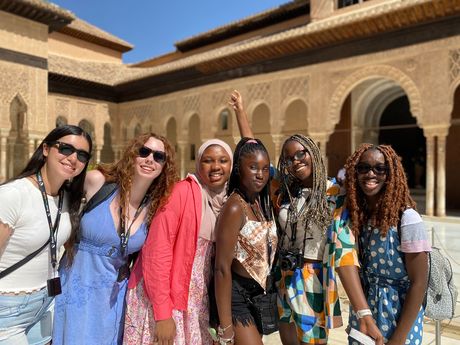 seville group of girls at granada