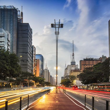 sao paulo study abroad street night