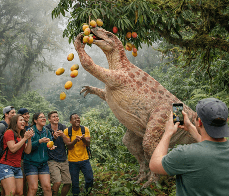 Iguanodon Fruit Harvesting 