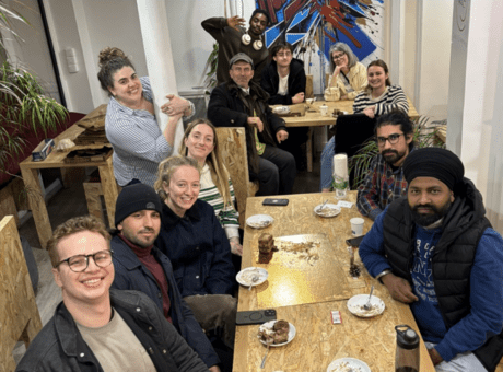 CIEE students performing community service work in Paris