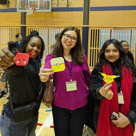Students volunteering in Tokyo
