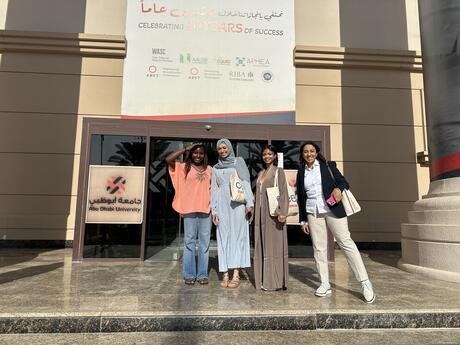 CIEE students orientation in Abu Dhabi