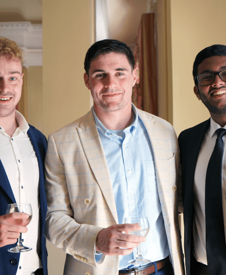 dublin study abroad male students at meeting