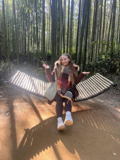 bamboo bench