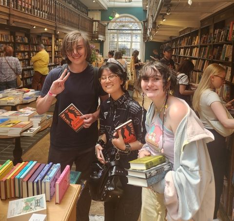 Creative Writing Students at Daunt Books