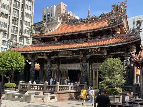 Temple abroad in Asia