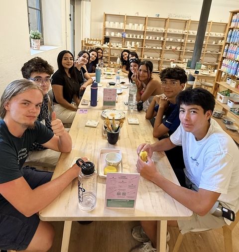 Ceramics painting day!