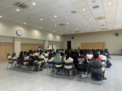 Orientation at the local Japanese school