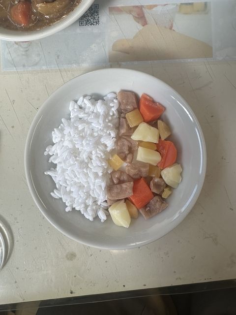 toppings in bowl for shokuhin