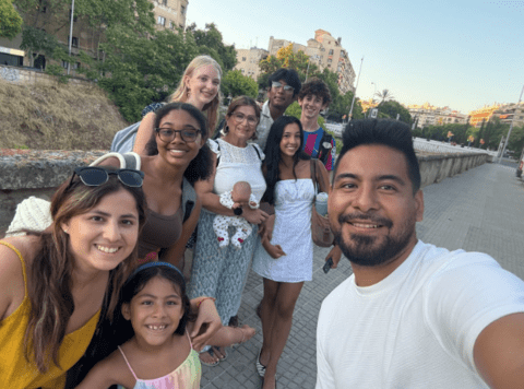Student with Spanish host family in Palma de Mallorca