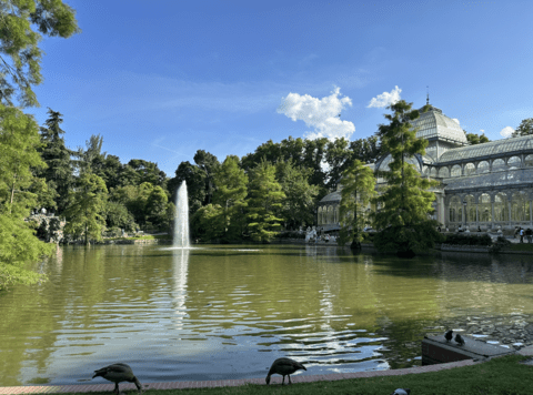 Crystal Palace in El Retiro