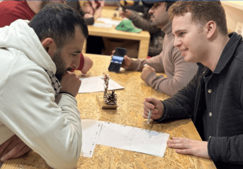 CIEE Paris student during community impact experience in Prague