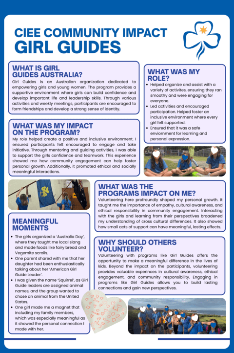 Sydney Zoe Sterner Community Impact Poster