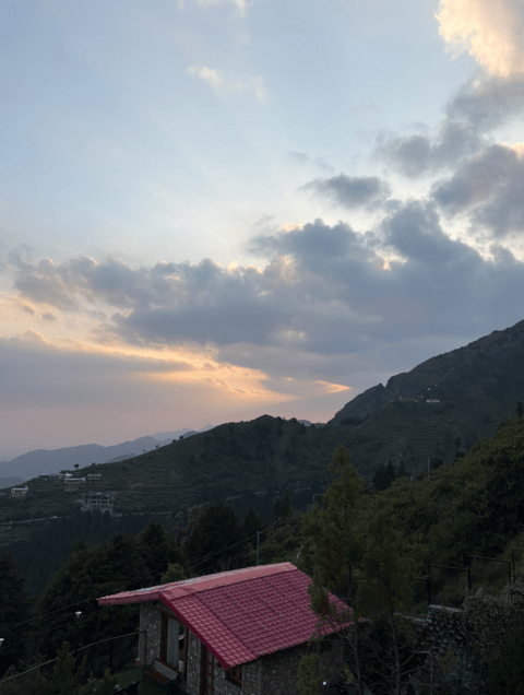 Aanshi T. spent time hiking in the Himalayas.