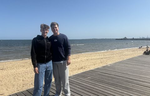 beach abroad melbourne students