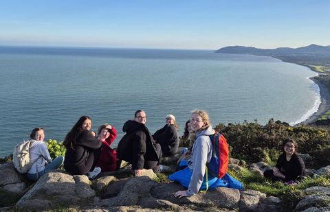 dublin students cliff views abroad ireland