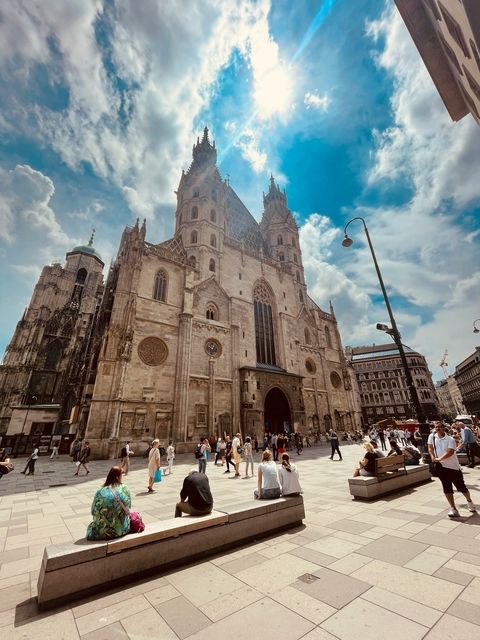 View of St. Stephen's Cathedral during midday