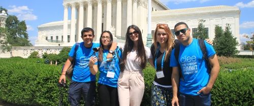 washington dc students from abroad