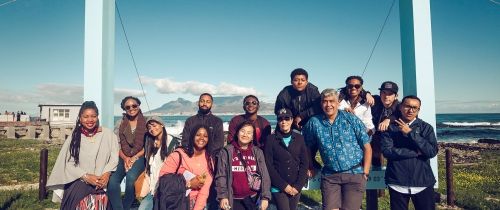 2018 frederick douglass cohort students cape town