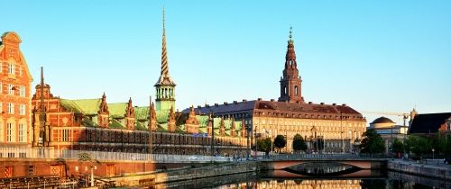 Copenhagen skyline daytime