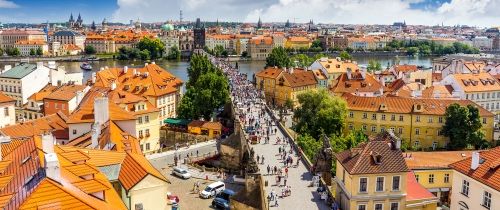 view of downtown czech republic