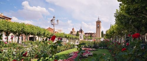 alcala de henares garden building