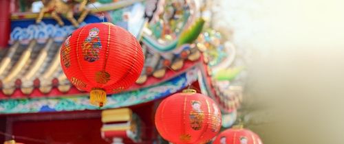 Lanterns for Chinese New Year