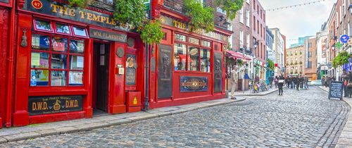 dublin streets downtown shops