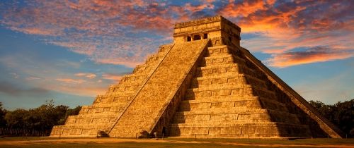 Yucatan pyramid