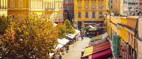 Nice France Flower Market