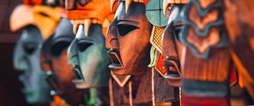 merida-mayan-masks-market