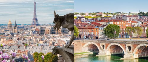Paris & Toulouse