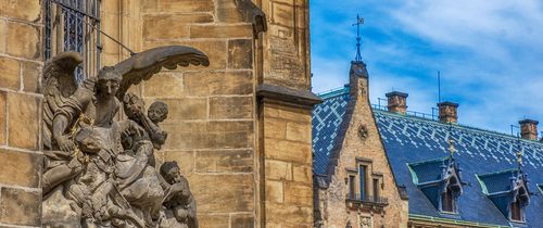 prague-statues-st-vitus-cathedral