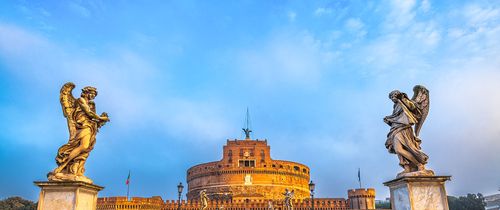 rome-statues-outside-castel-sant-angelo