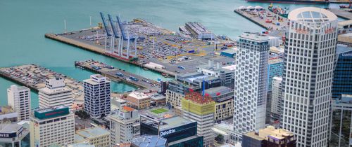 Auckland port