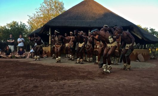 Traditional dance in Gaborone