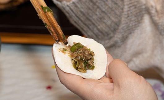 dumpling making class in shanghai china